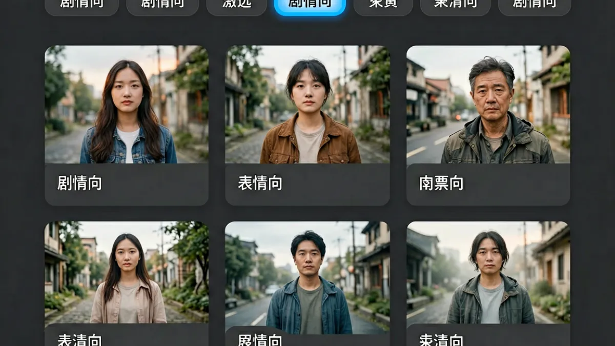 好色导航欧美分区新增剧情向子标签界面，展示标签筛选器与条目卡片样式